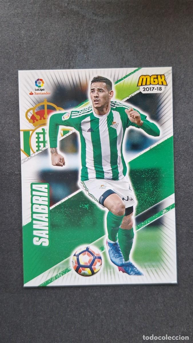 Cromos de f&uacute;tbol: L1 SANABRIA REAL BETIS BALOMPIE 126 PANINI MEGACRACKS 2017 2018 17 18