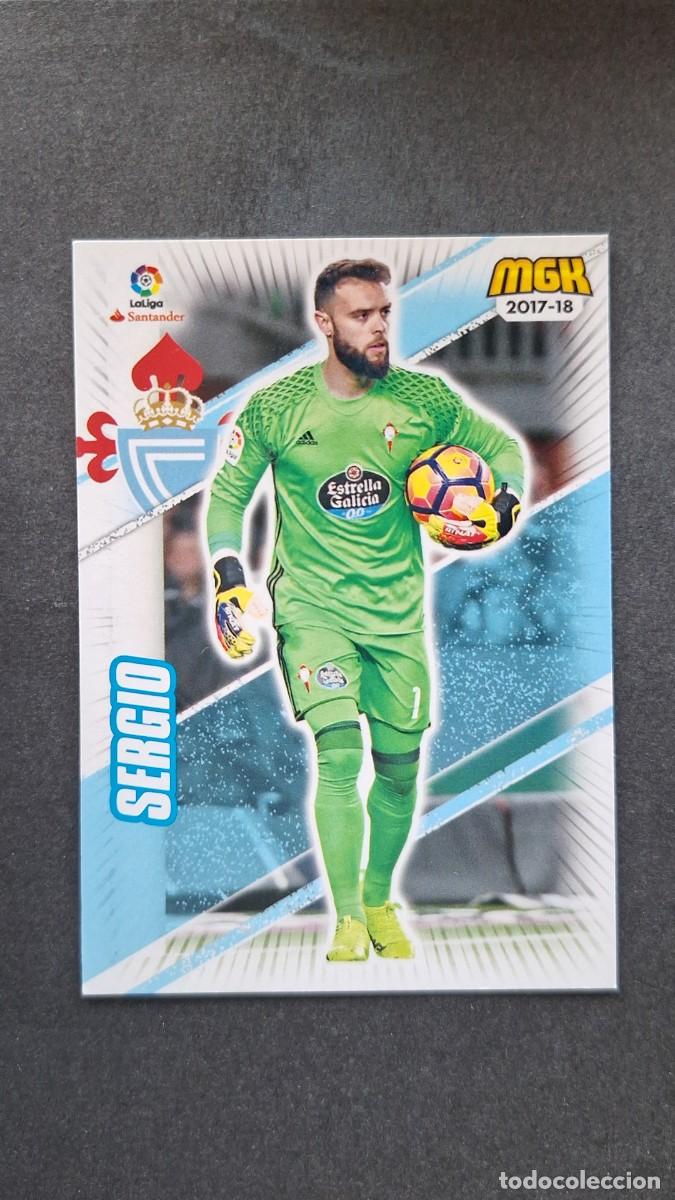Cromos de f&uacute;tbol: L1 SERGIO CELTA DE VIGO 137 PANINI MEGACRACKS 2017 2018 17 18