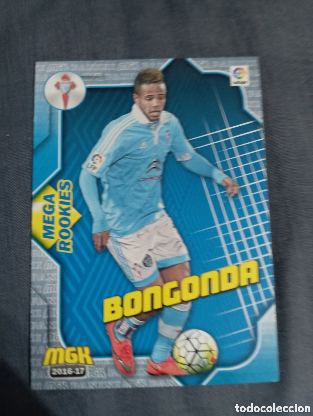 Cromos de f&uacute;tbol: Bongonda Celta MEGA ROOKIES n&deg;162 / PANINI MEGACRACKS 2016/2017