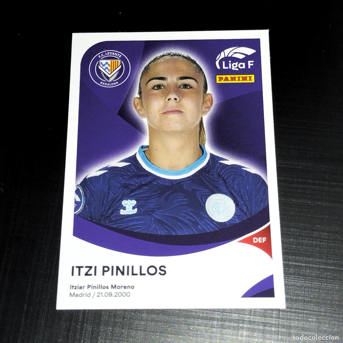 Cromos de f&uacute;tbol: 186 ITZI PINILLOS FC LEVANTE BADALONA CROMOS LIGA F FEMENINA PANINI 2024 2025 24 25