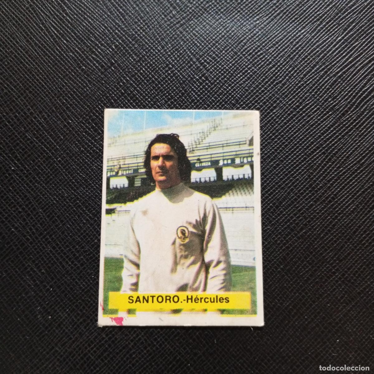 Cromos de f&uacute;tbol: SANTORO HERCULES FINI 1975 1976 CROMO FUTBOL LIGA 75 76 - DESPEGADO - A124 PG271