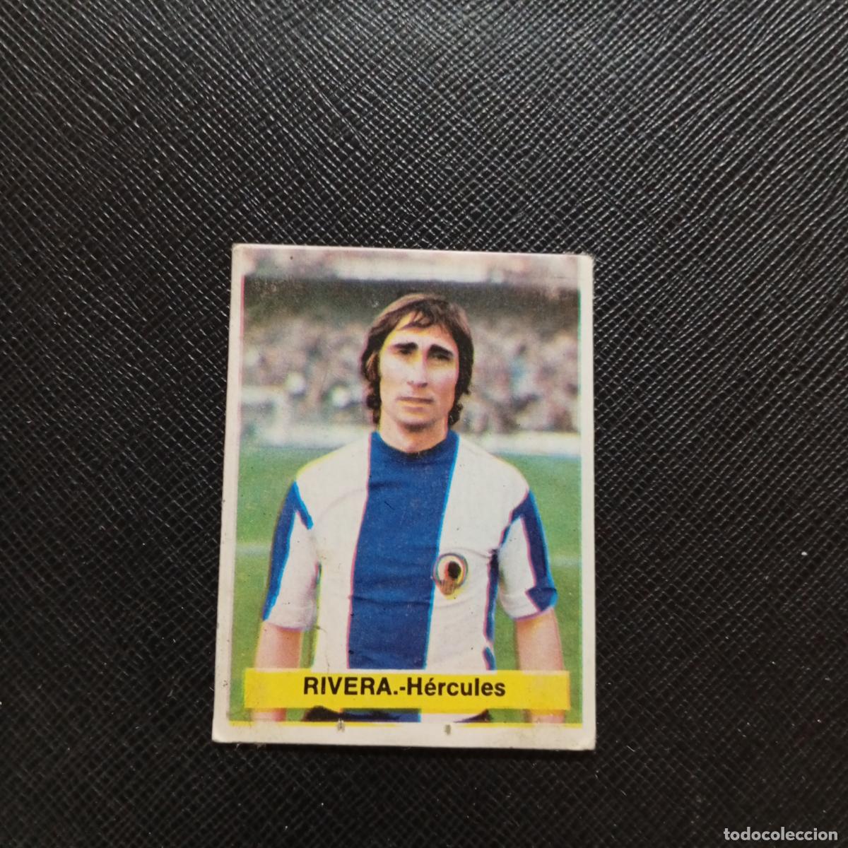 Cromos de f&uacute;tbol: RIVERA HERCULES FINI 1975 1976 CROMO FUTBOL LIGA 75 76 - DESPEGADO - A124 PG271