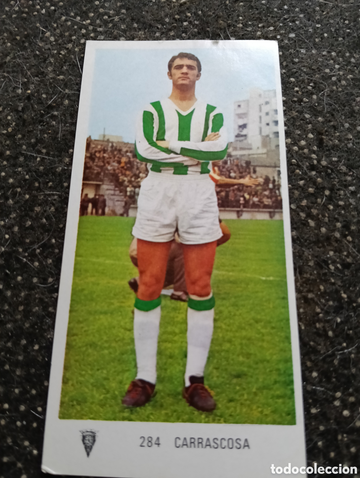 Cromos de f&uacute;tbol: N&deg; 284 Carrascosa C&oacute;rdoba Ruiz Romero 1971-1972. 71-72. Nunca pegado