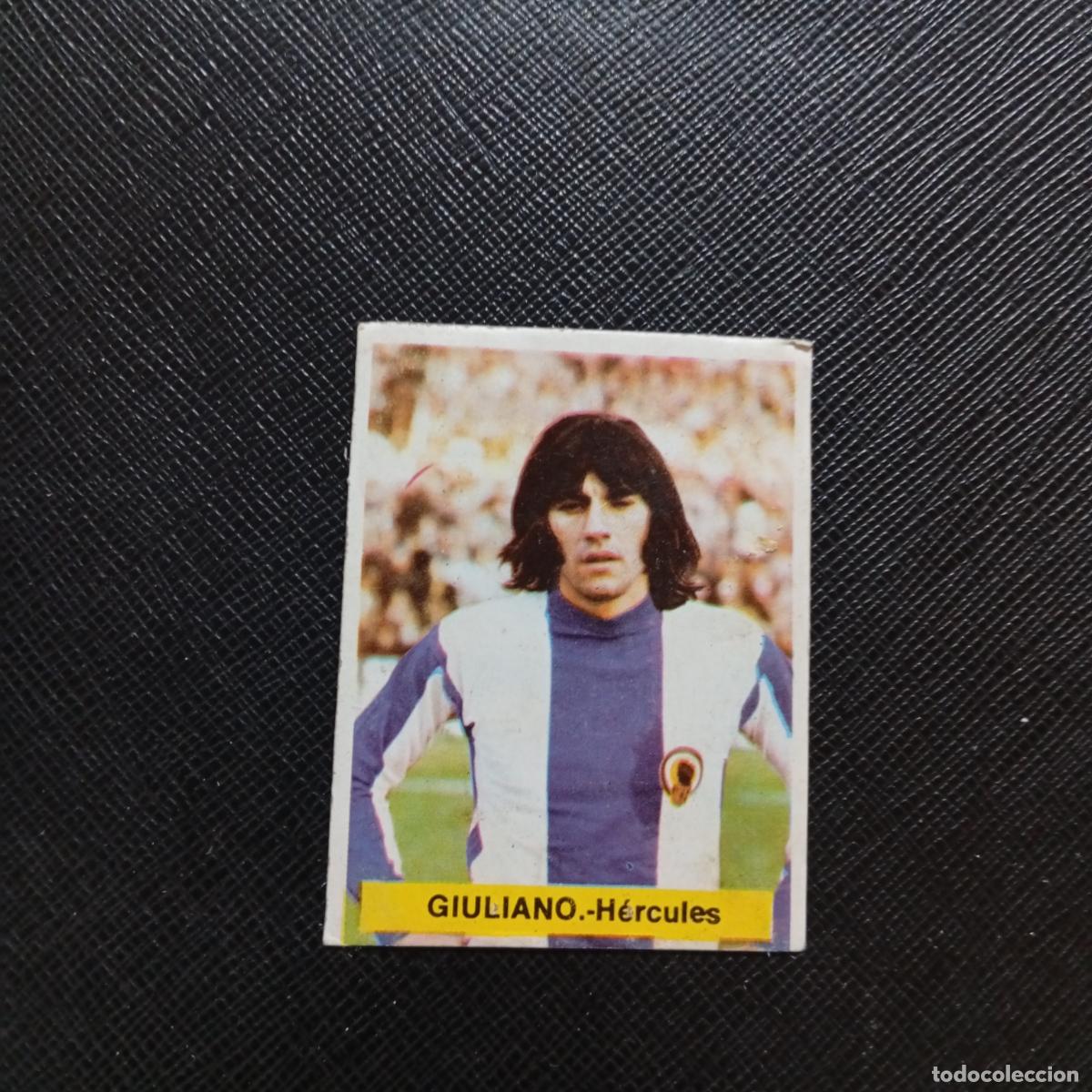 Cromos de f&uacute;tbol: GIULIANO HERCULES FINI 1975 1976 CROMO FUTBOL LIGA 75 76 - DESPEGADO - A124 PG271