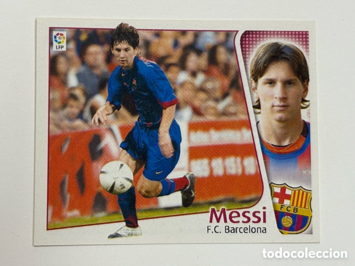 Cromos de f&uacute;tbol: 2004 PANINI STICKERS COLECCIONES ESTE LIONEL MESSI Coloca 2004-05 Rookie Rc