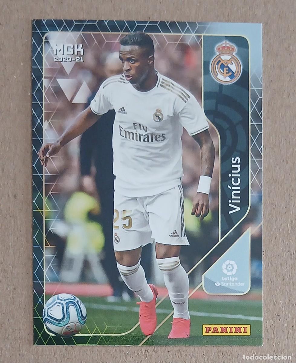 Cromos de f&uacute;tbol: CROMO n&ordm; 233 VIN&Iacute;CIUS REAL MADRID MEGACRACKS 2020-2021 DE PANINI. Nuevo.