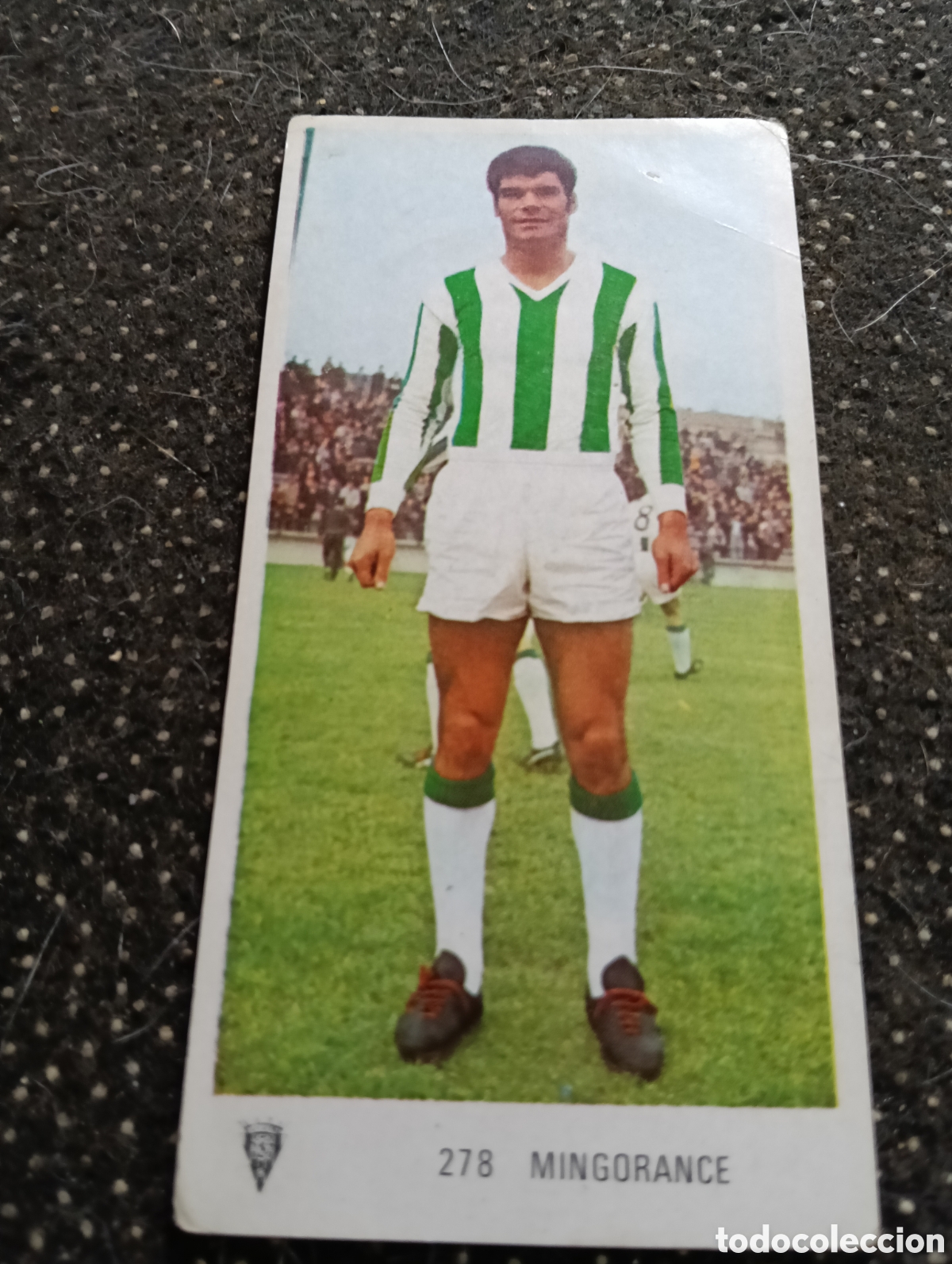 Cromos de f&uacute;tbol: N&deg; 278 Mingorance C&oacute;rdoba Ruiz Romero 1971-1972. 71-72. Nunca pegado