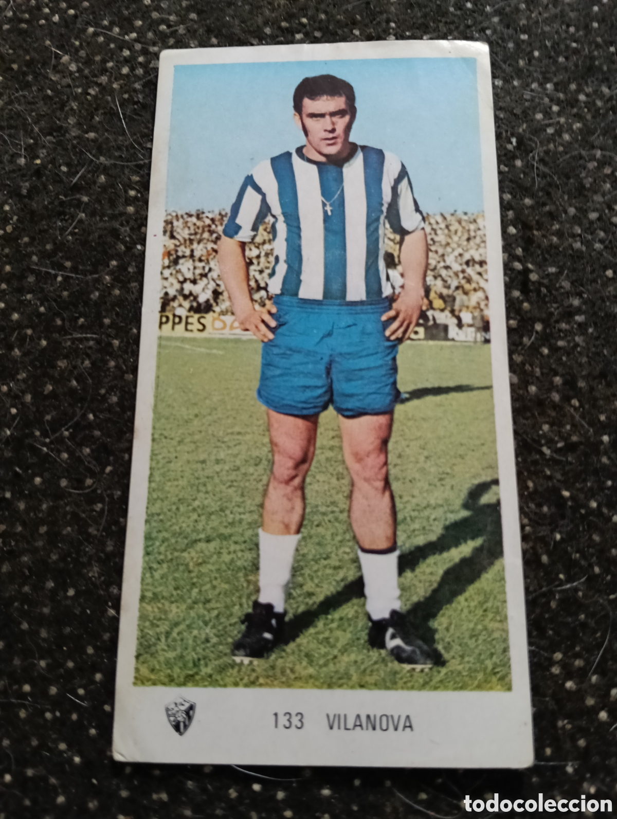 Cromos de f&uacute;tbol: N&deg; 133 Vilanova M&aacute;laga Ruiz Romero 1971-1972. 71-72. Nunca pegado