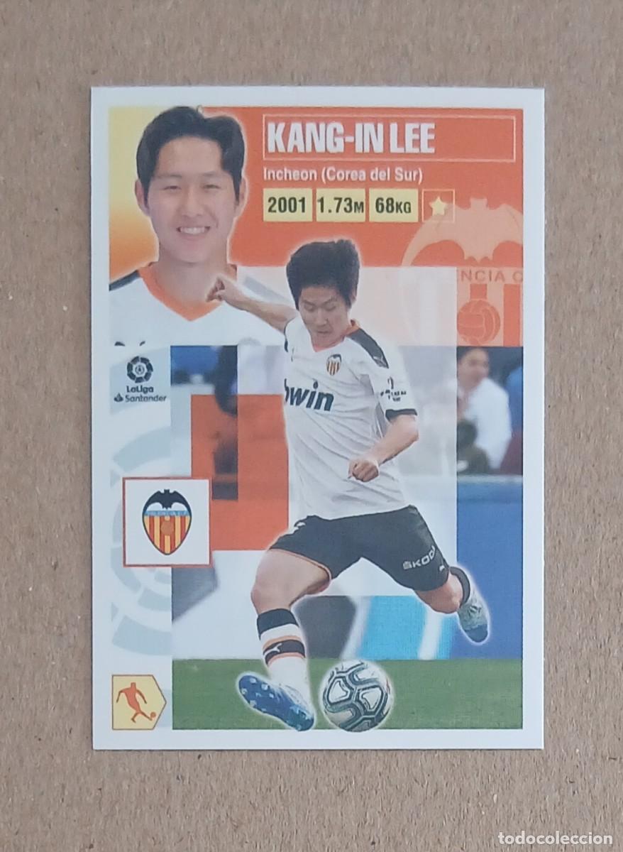 Cromos de f&uacute;tbol: CROMO n&ordm; 15 KANG-IN LEE ROOKIE VALENCIA EDICIONES ESTE LIGA 2020-2021 DE PANINI. Nuevo.