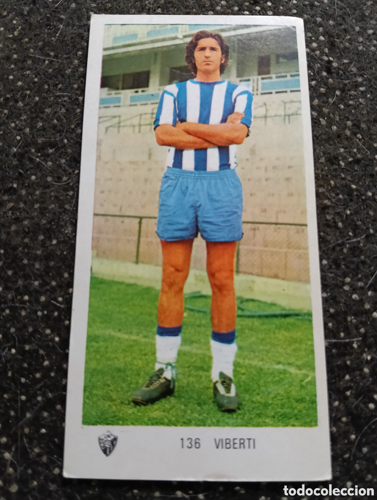 Cromos de f&uacute;tbol: N&deg; 136 Viberti M&aacute;laga Ruiz Romero 1971-1972. 71-72. Nunca pegado