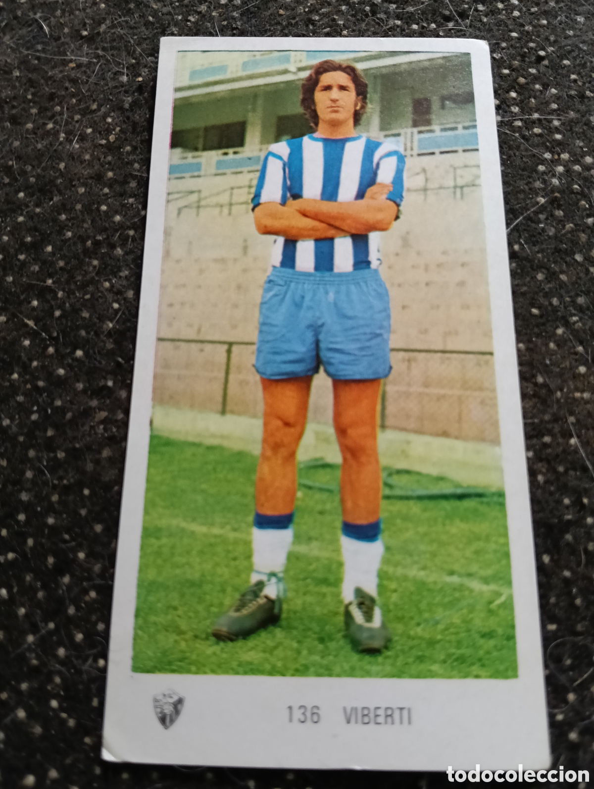 Cromos de f&uacute;tbol: N&deg; 136 Viberti M&aacute;laga Ruiz Romero 1971-1972. 71-72. Nunca pegado