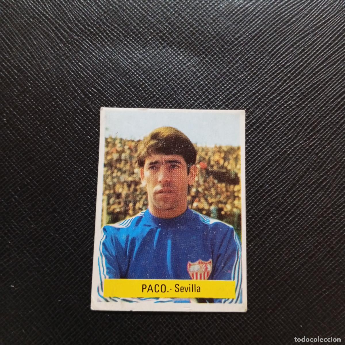 Cromos de f&uacute;tbol: PACO SEVILLA FINI 1975 1976 CROMO FUTBOL LIGA 75 76 - DESPEGADO - A124 PG271