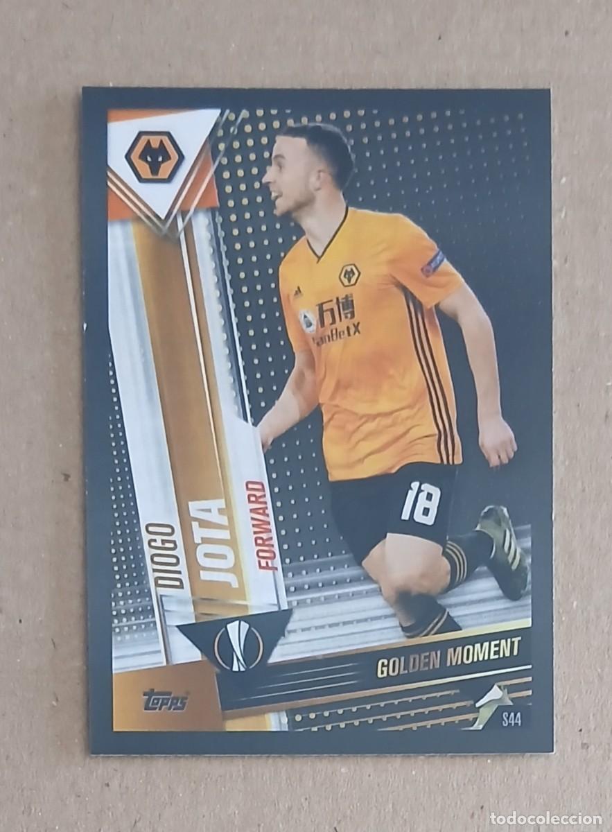 Cromos de f&uacute;tbol: CROMO S44 DIOGO JOTA WOLVERHAMPTON WANDERERS TOPPS MATCH ATTAX 2019-2020. Nuevo.