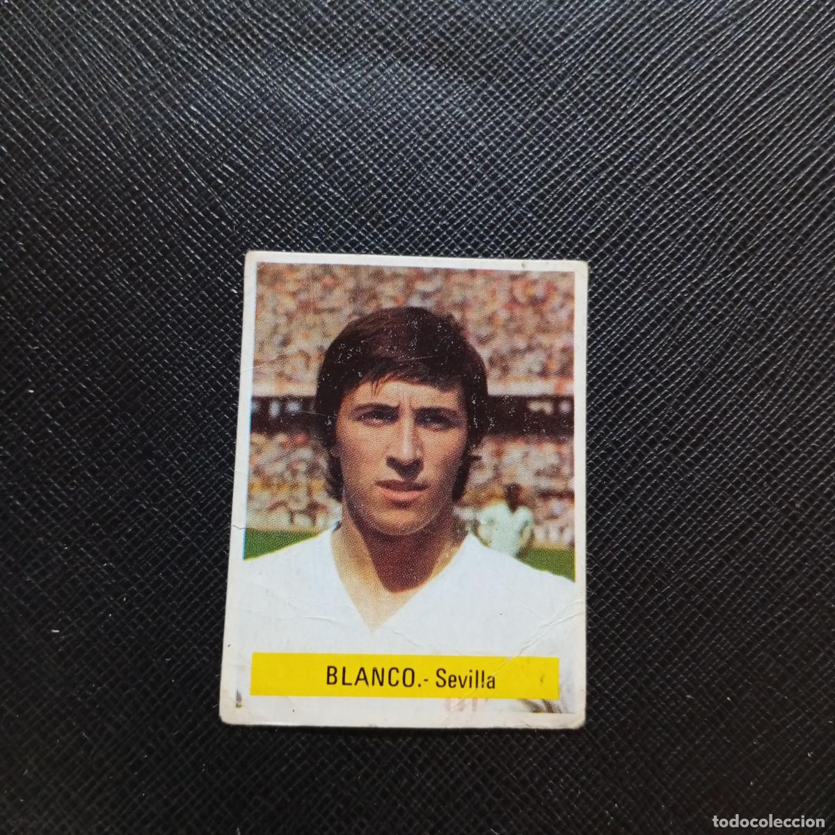 Cromos de f&uacute;tbol: BLANCO SEVILLA FINI 1975 1976 CROMO FUTBOL LIGA 75 76 - DESPEGADO - A124 PG298