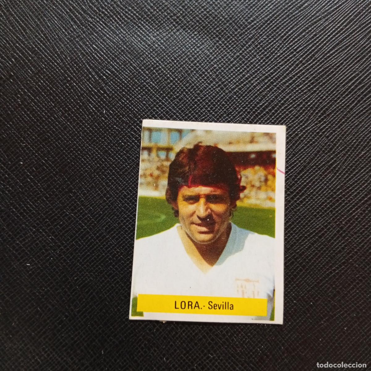 Cromos de f&uacute;tbol: LORA SEVILLA FINI 1975 1976 CROMO FUTBOL LIGA 75 76 - DESPEGADO - A124 PG298
