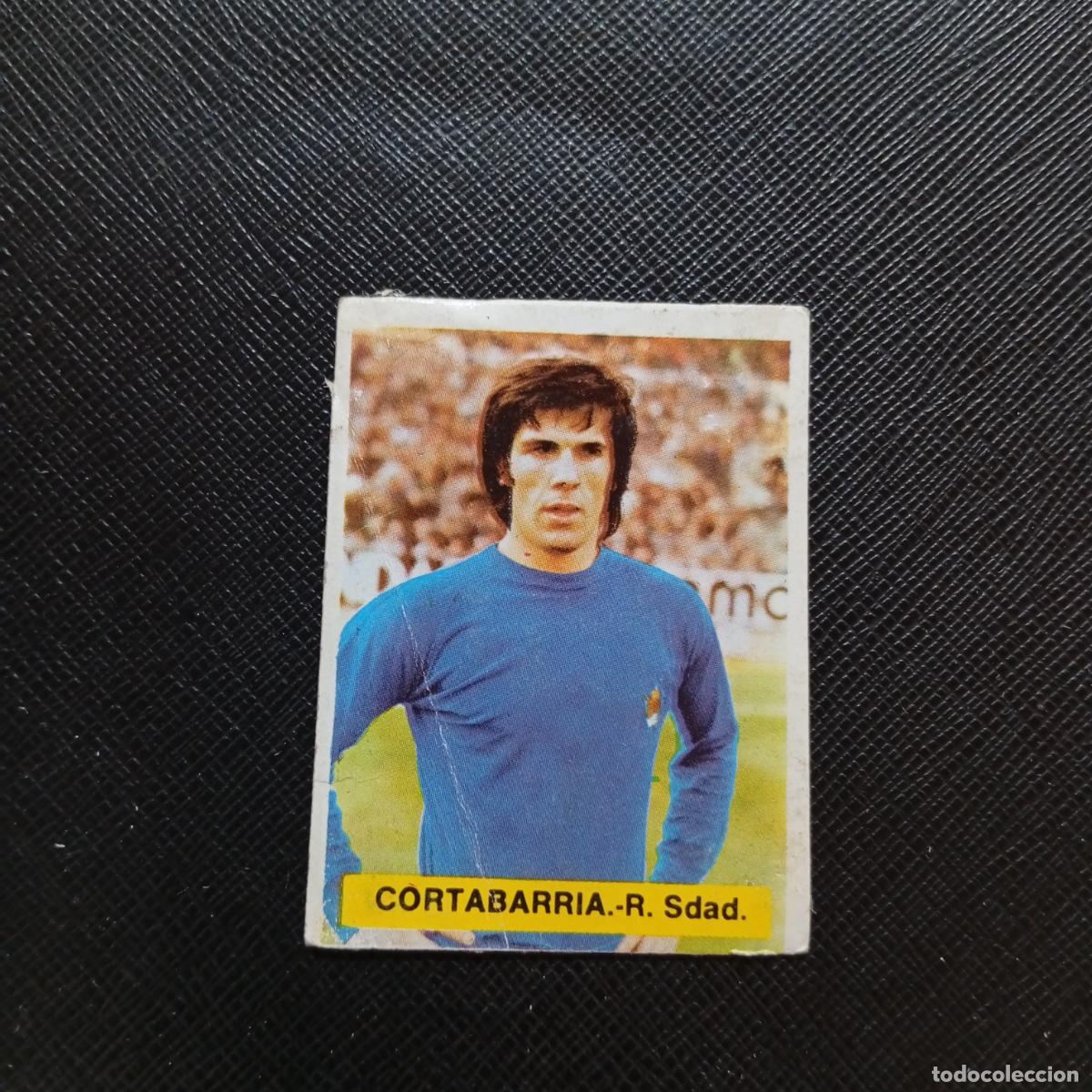 Cromos de f&uacute;tbol: CORTABARRIA REAL SOCIEDAD FINI 1975 1976 CROMO FUTBOL LIGA 75 76 - DESPEGADO - A124 PG307