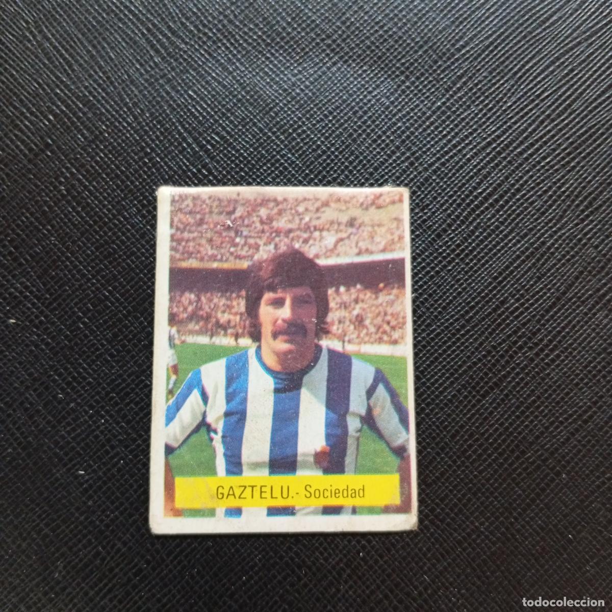 Cromos de f&uacute;tbol: GAZTELU REAL SOCIEDAD FINI 1975 1976 CROMO FUTBOL LIGA 75 76 - DESPEGADO - A124 PG307
