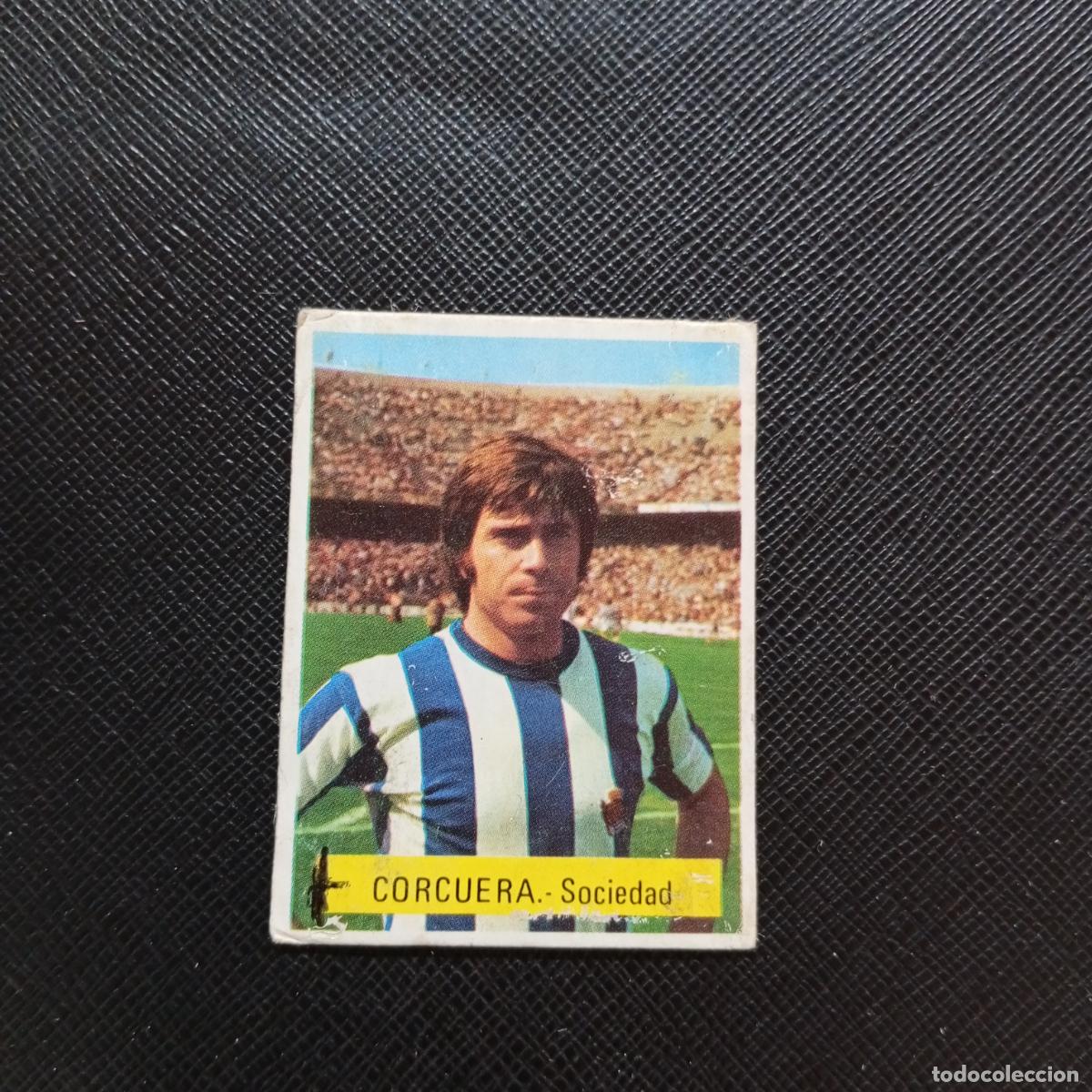 Cromos de f&uacute;tbol: CORCUERA REAL SOCIEDAD FINI 1975 1976 CROMO FUTBOL LIGA 75 76 - DESPEGADO - A124 PG307