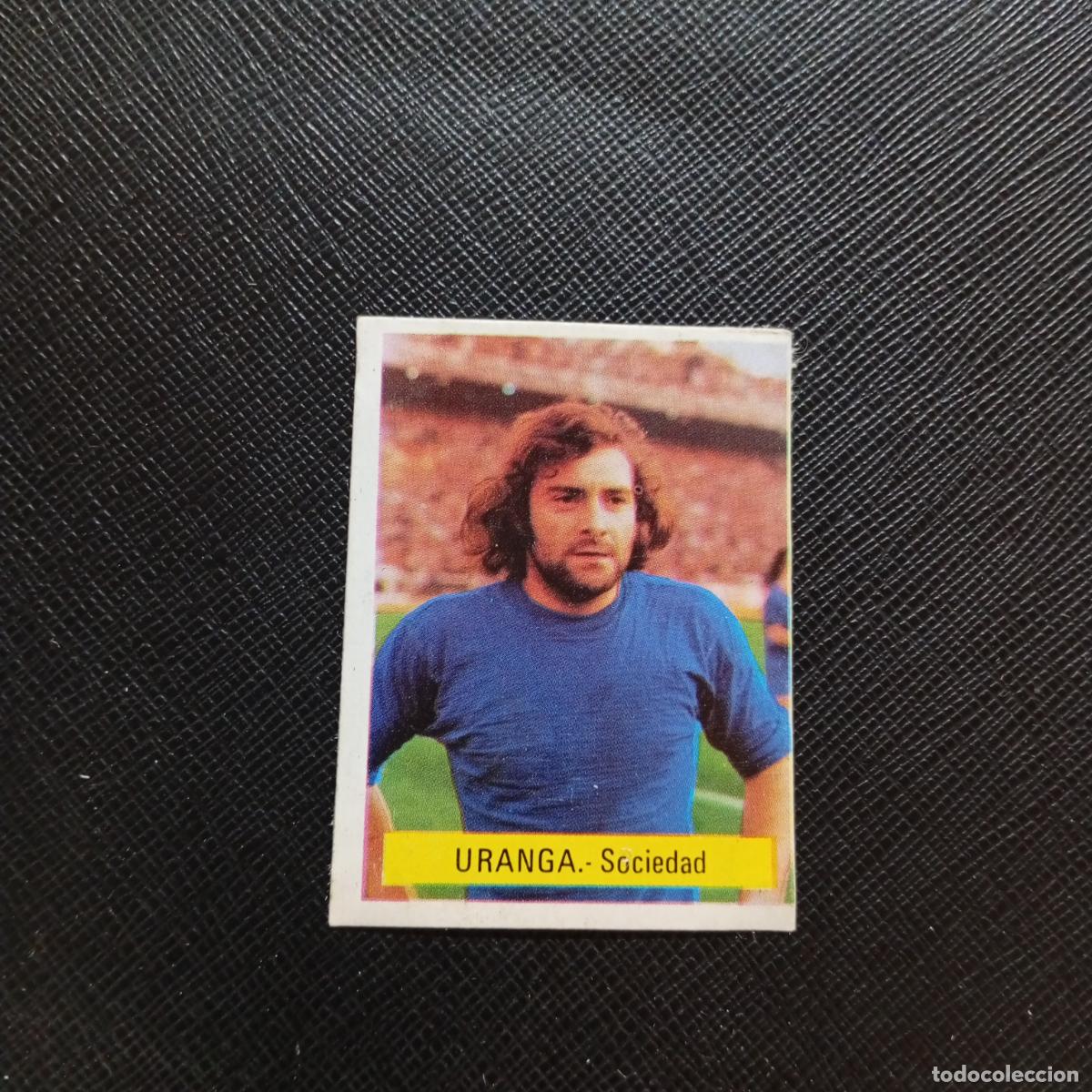 Cromos de f&uacute;tbol: URANGA REAL SOCIEDAD FINI 1975 1976 CROMO FUTBOL LIGA 75 76 - DESPEGADO - A124 PG316