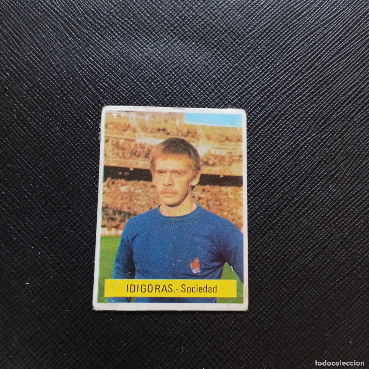 Cromos de f&uacute;tbol: IDIGORAS REAL SOCIEDAD FINI 1975 1976 CROMO FUTBOL LIGA 75 76 - DESPEGADO - A124 PG316