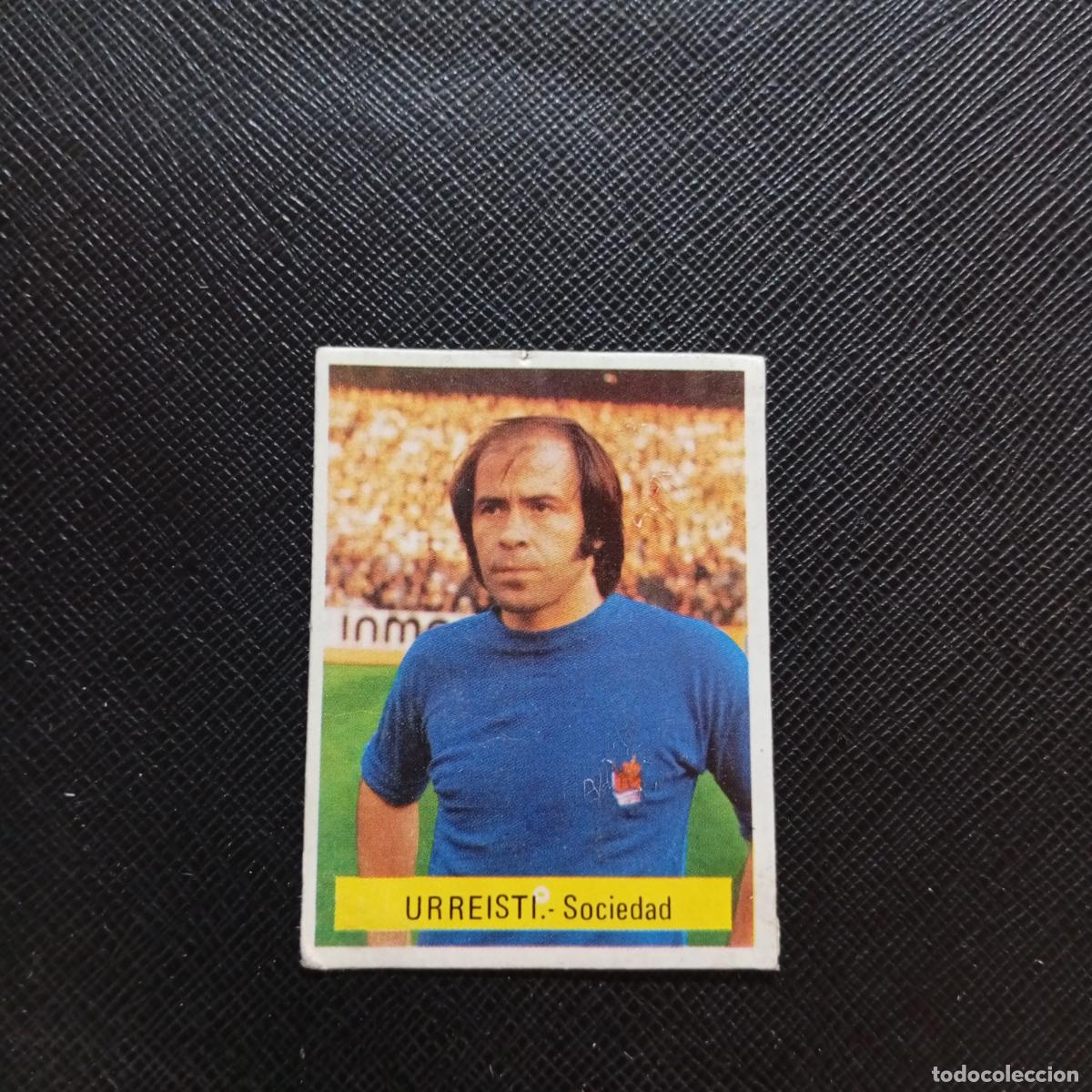 Cromos de f&uacute;tbol: URREISTI REAL SOCIEDAD FINI 1975 1976 CROMO FUTBOL LIGA 75 76 - DESPEGADO - A124 PG316