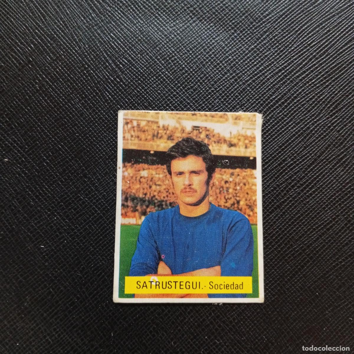 Cromos de f&uacute;tbol: SATRUSTEGUI REAL SOCIEDAD FINI 1975 1976 CROMO FUTBOL LIGA 75 76 - DESPEGADO - A124 PG325