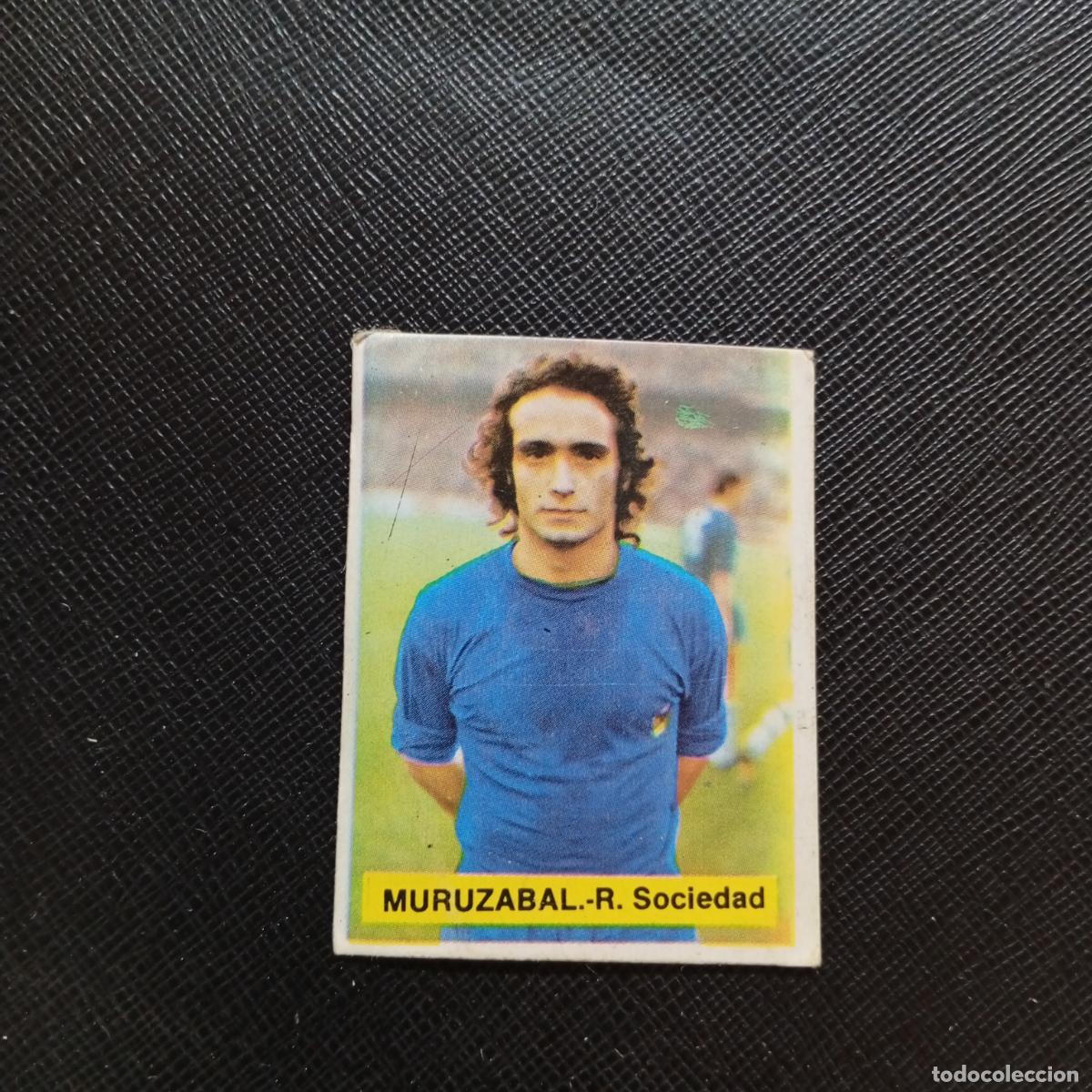 Cromos de f&uacute;tbol: MURUZABAL REAL SOCIEDAD FINI 1975 1976 CROMO FUTBOL LIGA 75 76 - DESPEGADO - A124 PG325