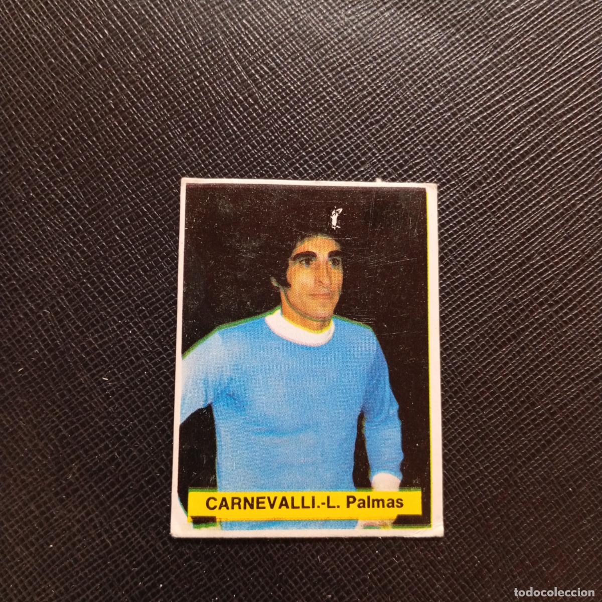 Cromos de f&uacute;tbol: CARNEVALLI LAS PALMAS FINI 1975 1976 CROMO FUTBOL LIGA 75 76 - DESPEGADO - A124 PG334