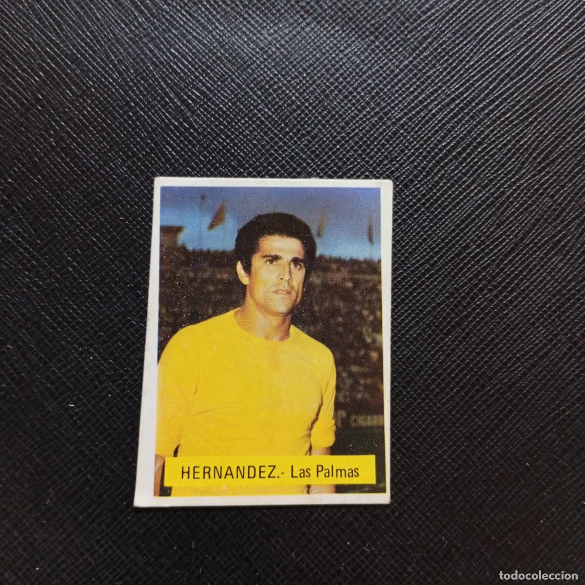 Cromos de f&uacute;tbol: HERNANDEZ LAS PALMAS FINI 1975 1976 CROMO FUTBOL LIGA 75 76 - DESPEGADO - A124 PG343