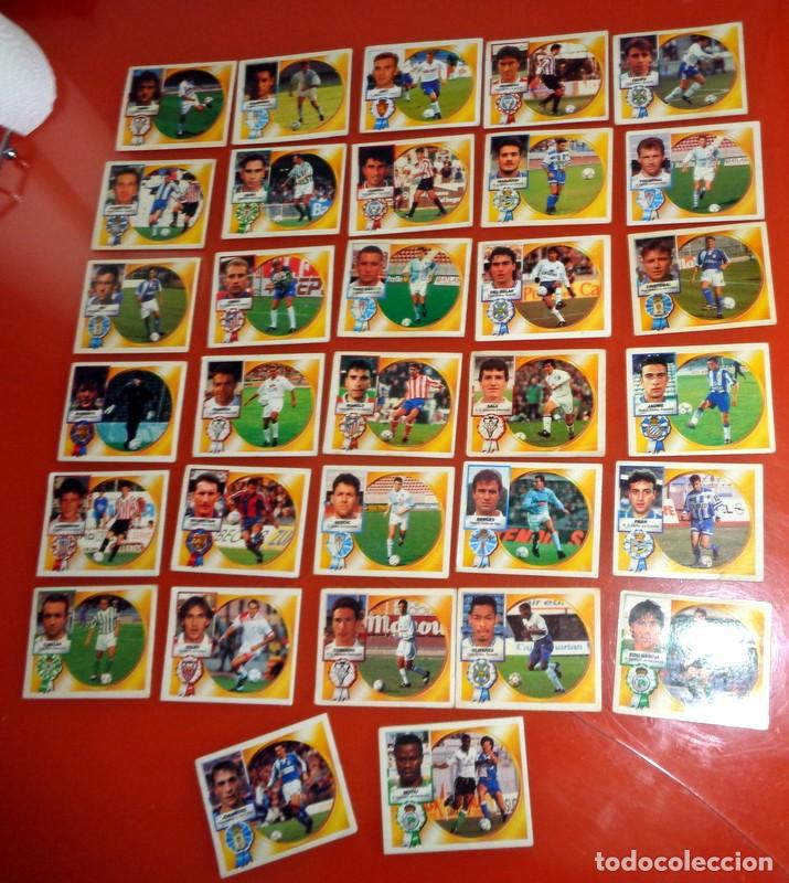 Cromos de f&uacute;tbol: LOTE 32 CROMOS NUEVOS SIN PEGAR. F&Uacute;TBOL EDICIONES ESTE LIGA 94/95 ULTIMOS FICHAJES COLOCAS.