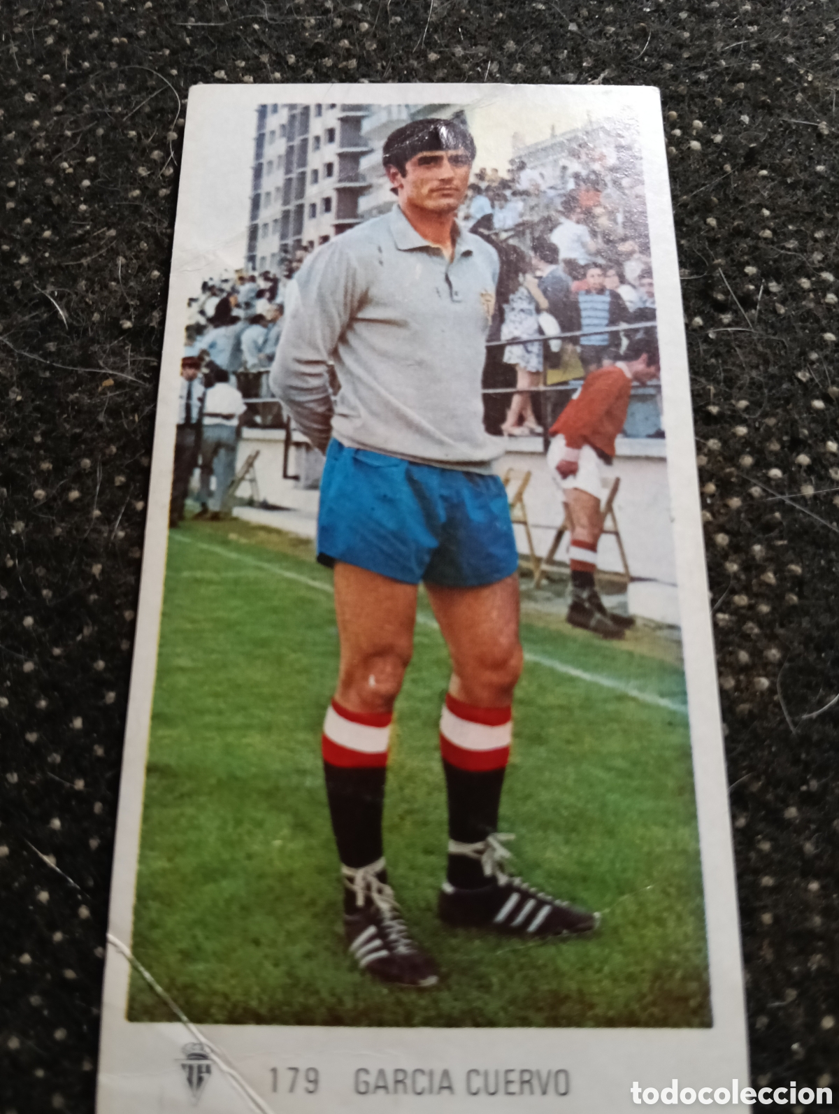 Cromos de f&uacute;tbol: N&deg; 179 Garc&iacute;a Cuervo Sporting de Gij&oacute;n Ruiz Romero 1971-1972. 71-72. Nunca pegado