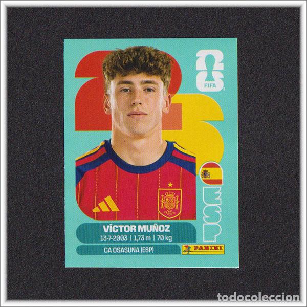 Football Stickers: FIFA WORLD CUP 2026 26 MUNDIAL PANINI VICTOR MU&Ntilde;OZ ESP J12 J 12 ESPA&Ntilde;A COLECCI&Oacute;N LIGA ALBUM - JUG&Oacute;N
