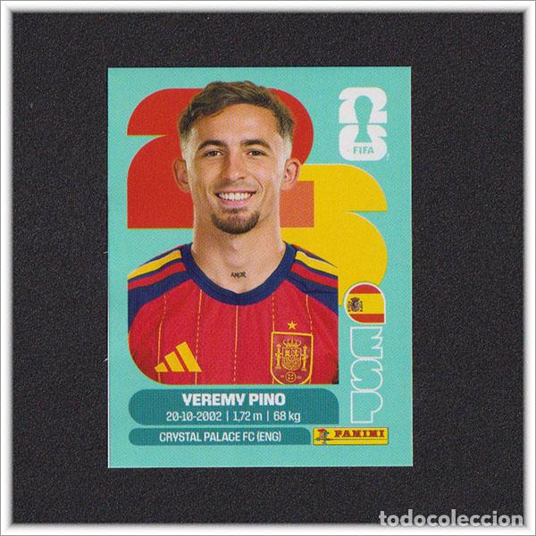 Football Stickers: FIFA WORLD CUP 2026 26 MUNDIAL PANINI YEREMY PINO ESP J11 J 11 ESPA&Ntilde;A COLECCI&Oacute;N LIGA ALBUM - JUG&Oacute;N