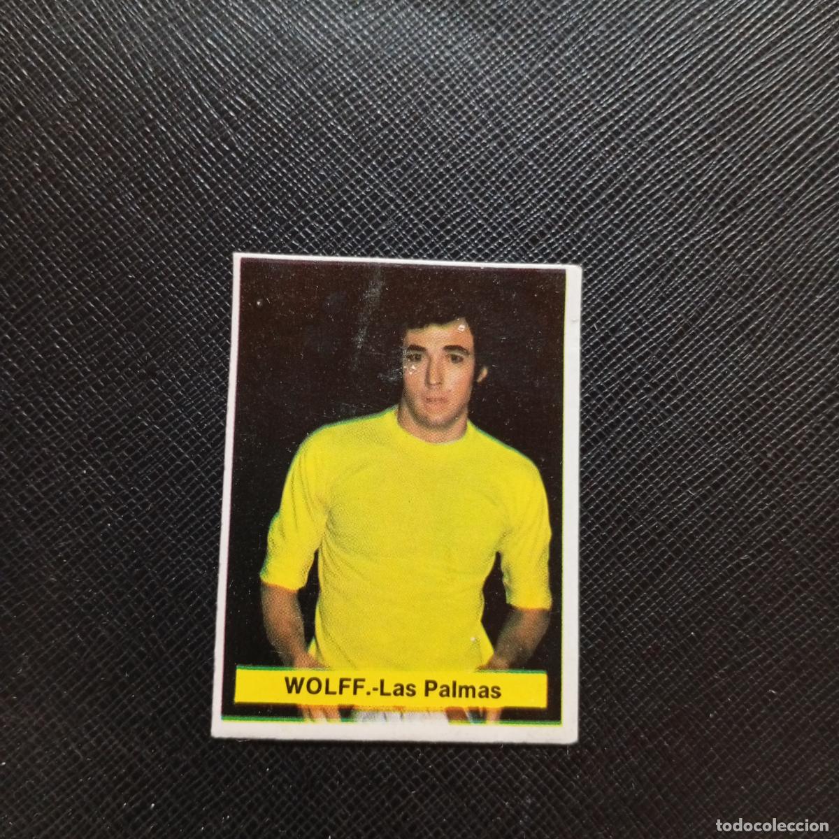 Football Stickers: WOLFF LAS PALMAS FINI 1975 1976 CROMO FUTBOL LIGA 75 76 - DESPEGADO - A124 PG352