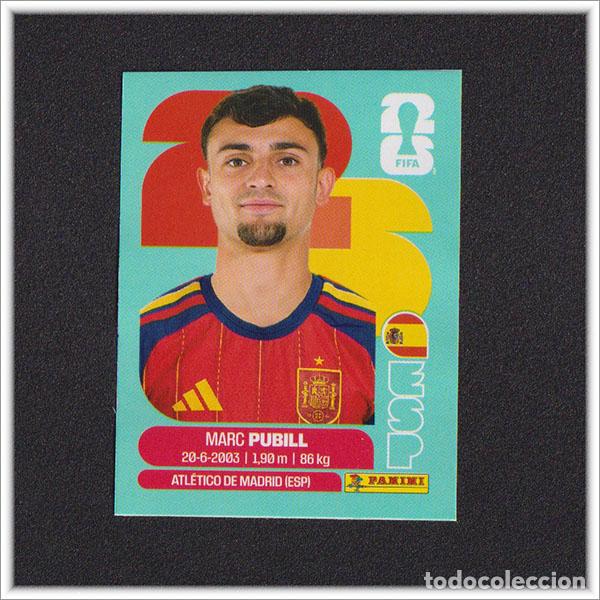 Football Stickers: FIFA WORLD CUP 2026 26 MUNDIAL PANINI PUBILL ESP J9 J 9 ESPA&Ntilde;A COLECCI&Oacute;N LIGA ALBUM - JUG&Oacute;N