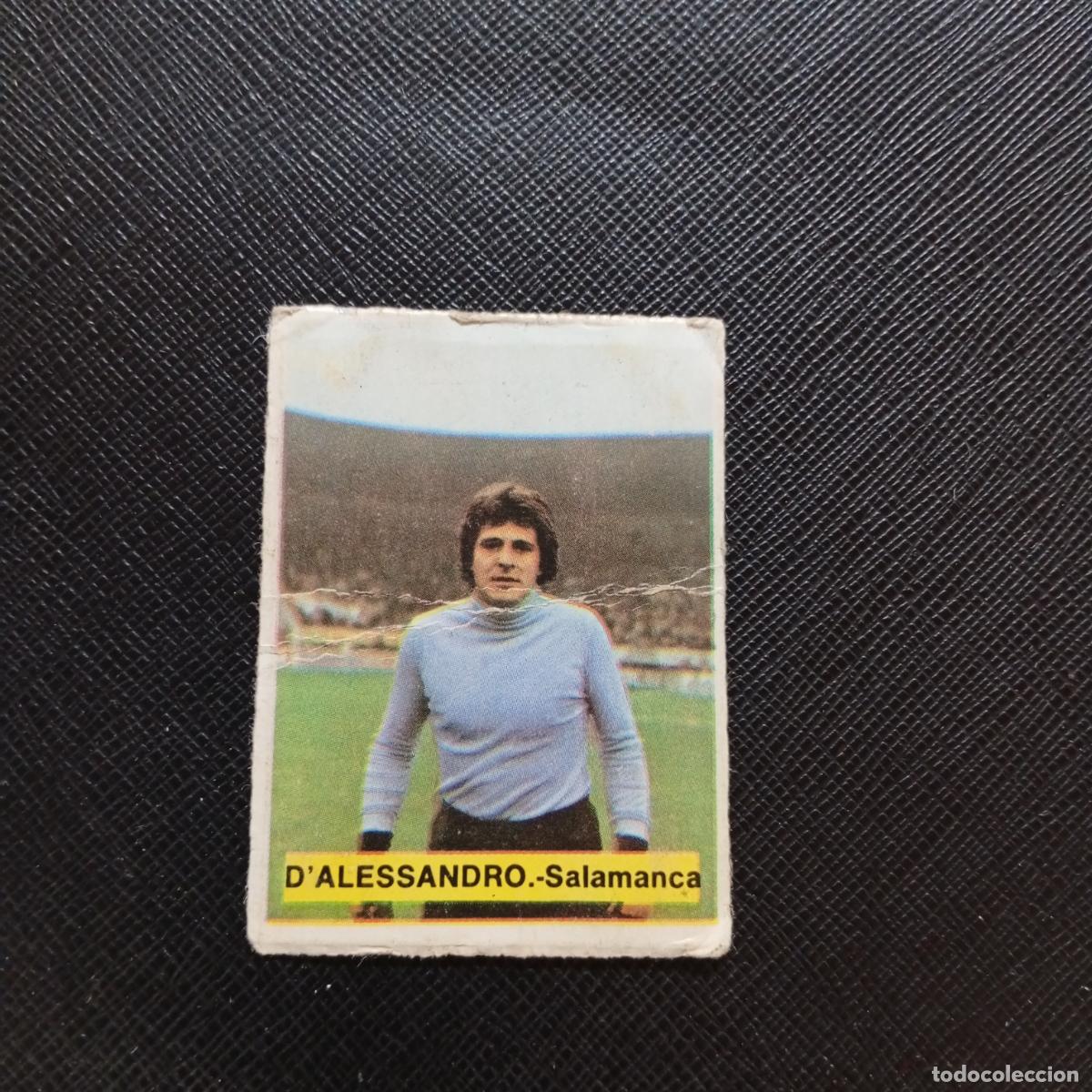 Cromos de f&uacute;tbol: D&acute;ALESSANDRO SALAMANCA FINI 1975 1976 CROMO FUTBOL LIGA 75 76 - DESPEGADO - A124 PG361