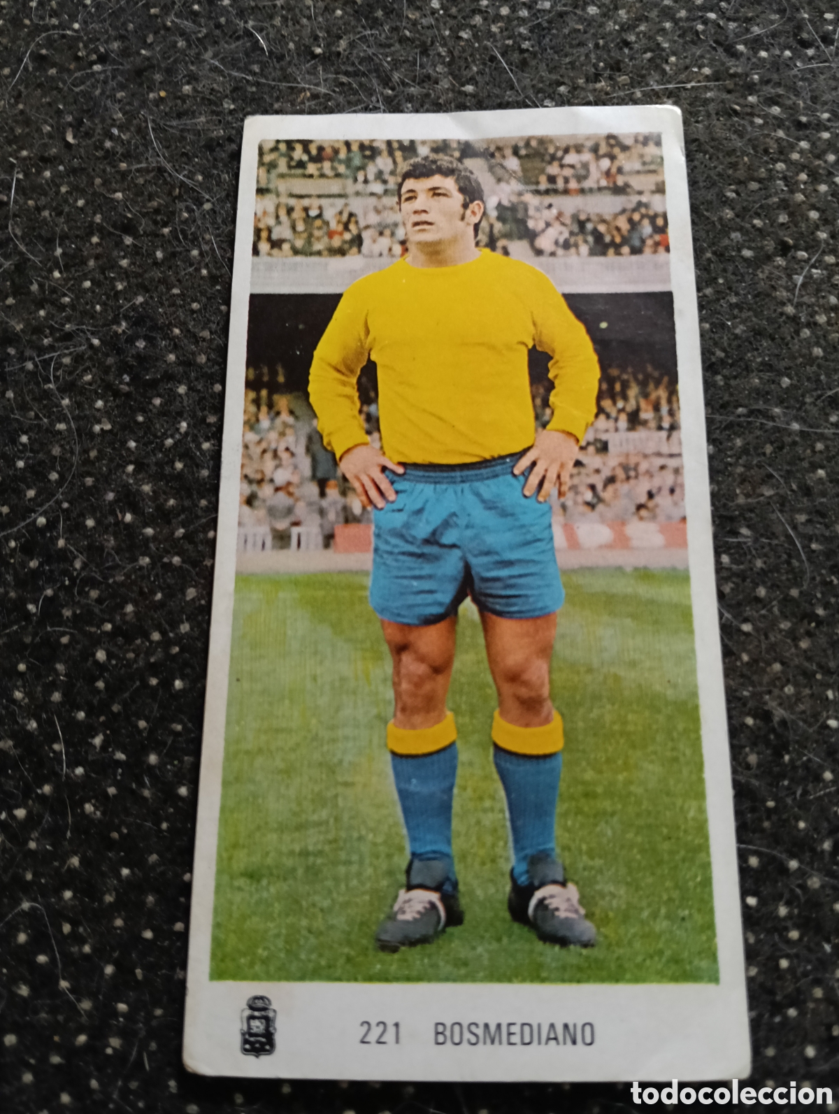 Cromos de f&uacute;tbol: N&deg; 221 Bosmediano Las Palmas Ruiz Romero 1971-1972. 71-72. Nunca pegado