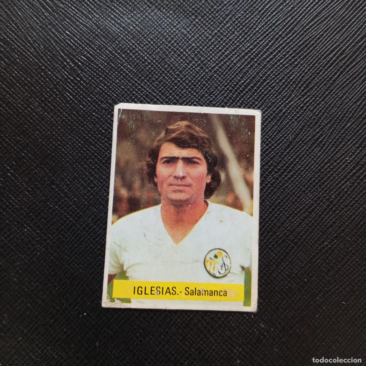 Cromos de f&uacute;tbol: IGLESIAS SALAMANCA FINI 1975 1976 CROMO FUTBOL LIGA 75 76 - DESPEGADO - A124 PG361