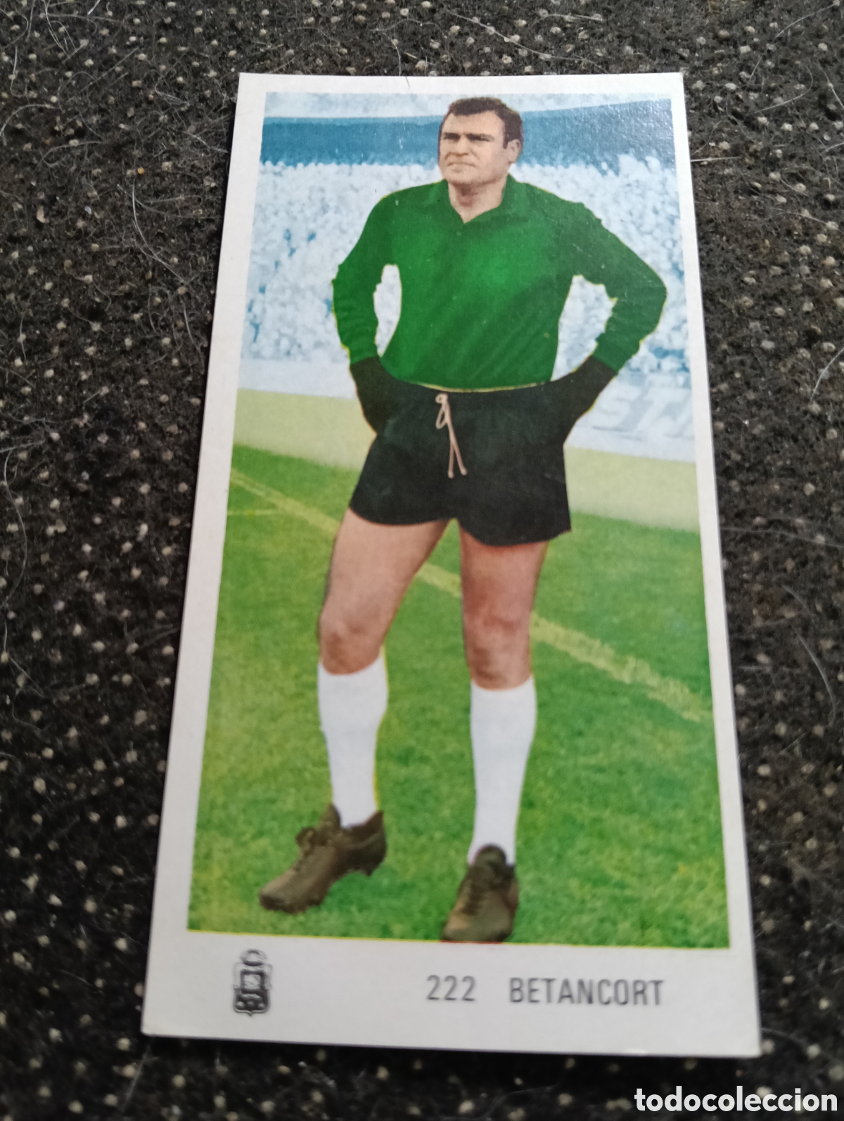 Cromos de f&uacute;tbol: N&deg; 222 Betancort Las Palmas Ruiz Romero 1971-1972. 71-72. Nunca pegado