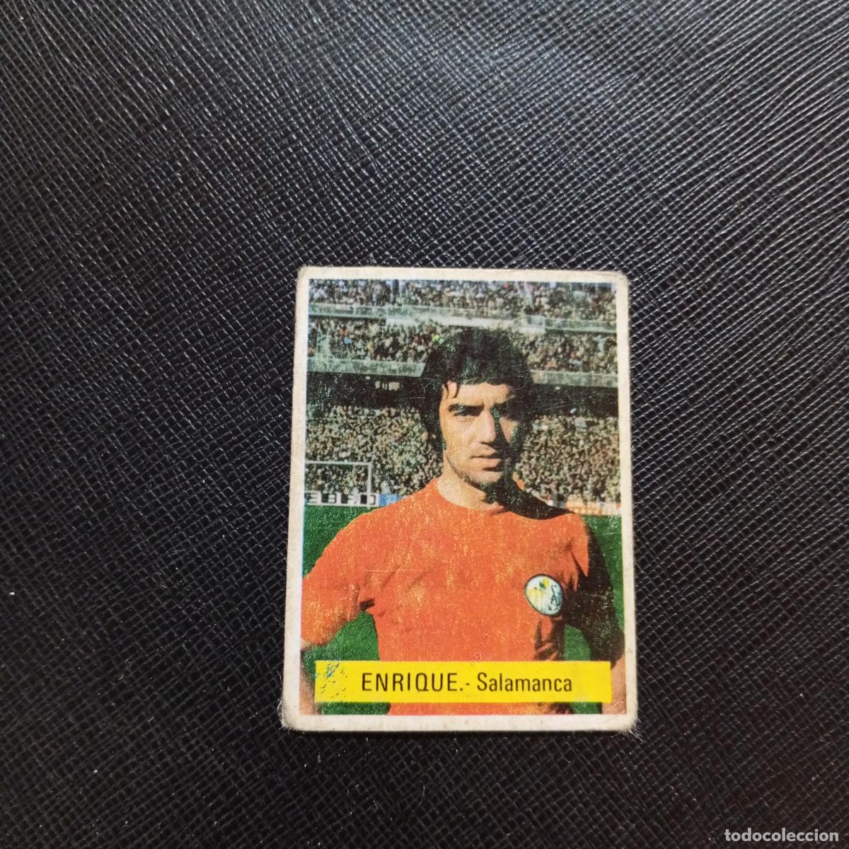 Cromos de f&uacute;tbol: ENRIQUE SALAMANCA FINI 1975 1976 CROMO FUTBOL LIGA 75 76 - DESPEGADO - A124 PG370