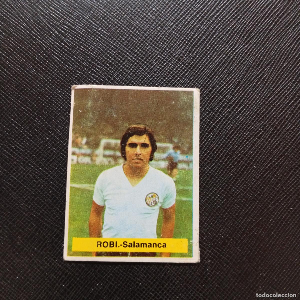 Cromos de f&uacute;tbol: ROBI SALAMANCA FINI 1975 1976 CROMO FUTBOL LIGA 75 76 - DESPEGADO - A124 PG370