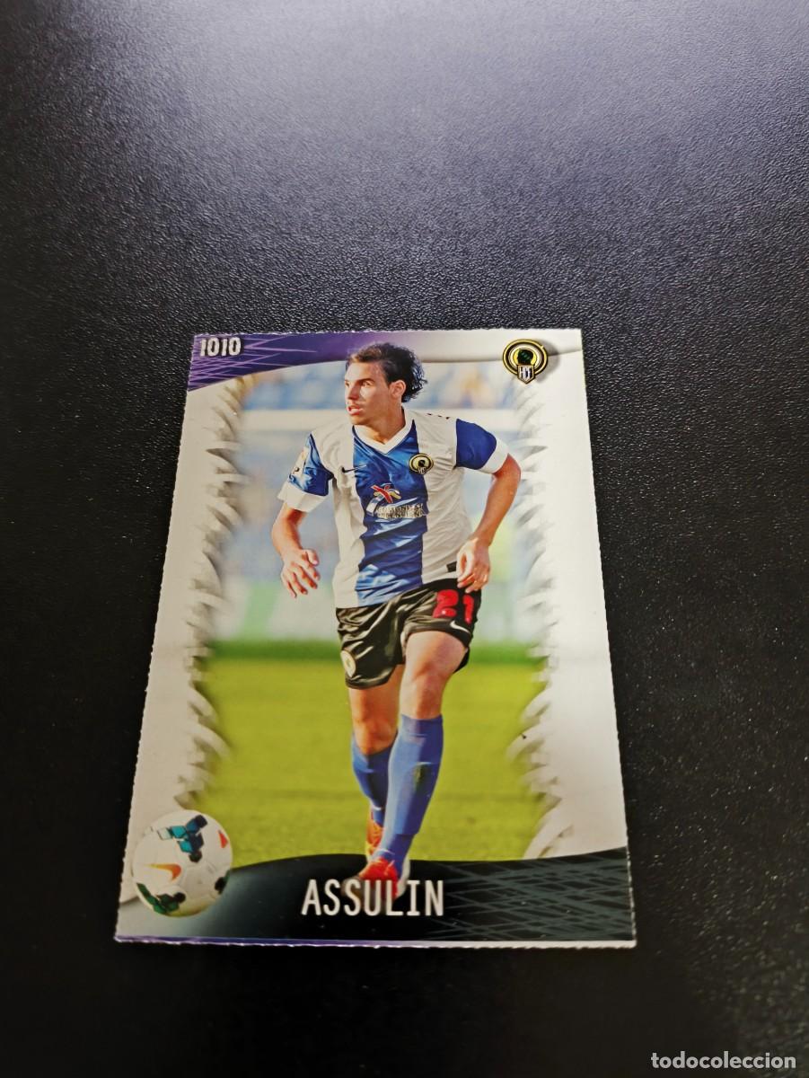 Fu&szlig;ball-Sticker: 1010 Assulin HERCULES MUNDICROMO LIGA 2013 2014 13 14 PLATINUM NO PANINI ESTE