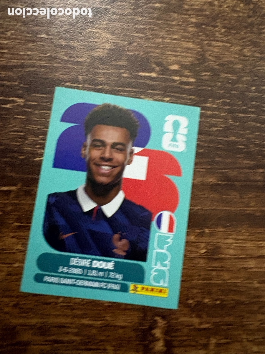 Fu&szlig;ball-Sticker: FRA 17 FRA17 DESIRE DOUE FRANCIA ⚽ PANINI FIFA MUNDIAL WORLD CUP 26 2026 STICKER ⚽