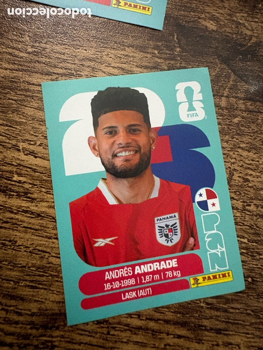 Cromos de f&uacute;tbol: CROMO PANINI MUNDIAL WORLD CUP 2026 - PAN5 PAN 5 - ANDRADE - PANAM&Aacute;