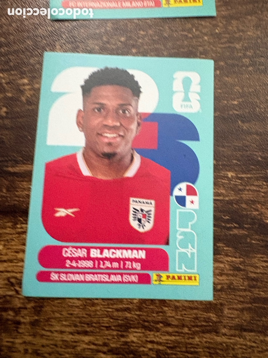 Cromos de f&uacute;tbol: PAN 9 CESAR BLACKMAN PANAMA CROMOS ALBUM FIFA WORLD CUP MUNDIAL 2026 PANINI