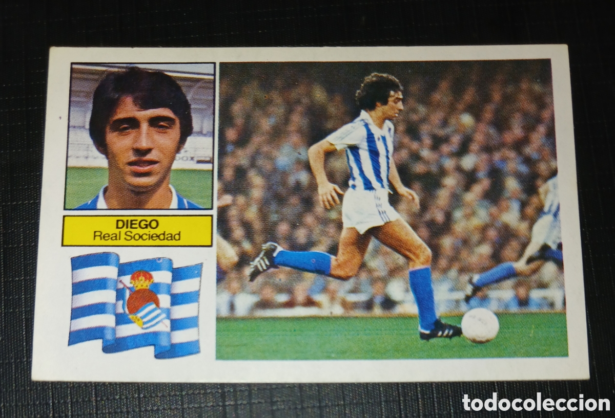 Cromos de f&uacute;tbol: Cromo Diego - Real Sociedad - Liga 82 83 / 1982 1983 - Ed. Este