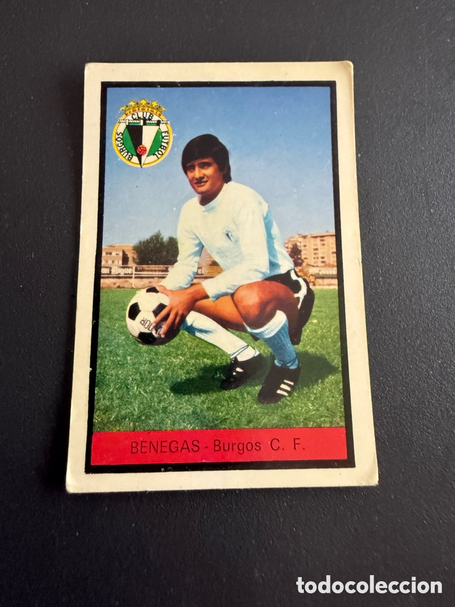 Football Stickers: FHER 72-73. BENEGAS ( Burgos). Nunca Pegado