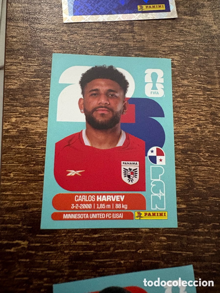 Football Stickers: PAN 15 HARVEY PANAM&Aacute; MUNDIAL FIFA WORLD CUP 2026 26 PANINI STICKERS NUEVO