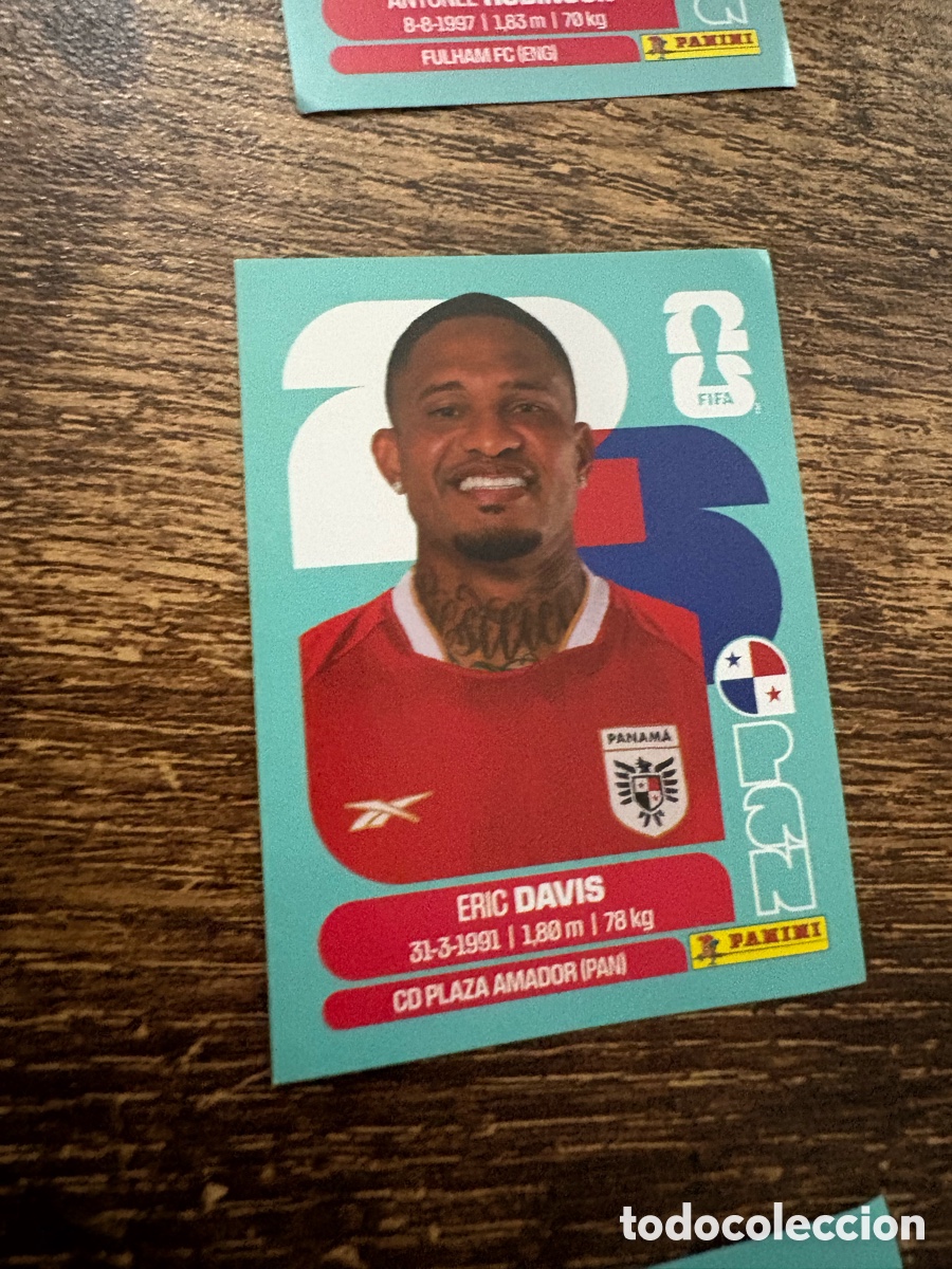 Cromos de f&uacute;tbol: PAN 7 ERIC DAVIS (Panama) - Panini FIFA World Cup 2026 Sticker