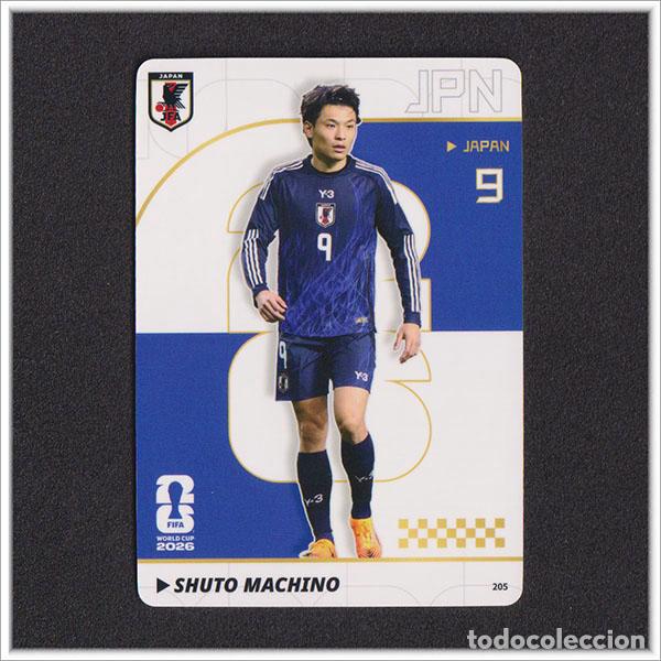 Cromos de f&uacute;tbol: FIFA WORLD CUP 2026 PANINI KAYOU SHUTO MACHINO 205 JPN JAP&Oacute;N ALBUM MUNDIAL COLECCI&Oacute;N - ULTRA BOX